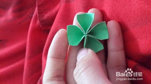 四叶草的折法立体视频,轻松掌握折纸艺术之美